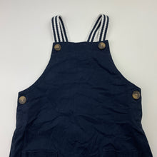 Load image into Gallery viewer, Boys SPORTSCRAFT, navy stretch cotton overalls / dungarees, FUC, size 2,  