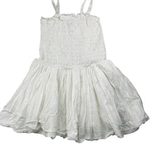 Load image into Gallery viewer, Girls Cotton On, shirred cotton summer dress, GUC, size 6, L: 62cm