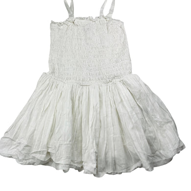 Girls Cotton On, shirred cotton summer dress, GUC, size 6, L: 62cm