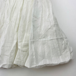 Girls Cotton On, shirred cotton summer dress, GUC, size 6, L: 62cm