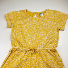 Load image into Gallery viewer, Girls Anko, yellow cotton playsuit, EUC, size 9,  