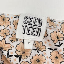 Load image into Gallery viewer, Girls Seed, lined lightweight floral cotton summer dress, EUC, size 16, L: 80cm