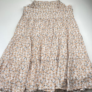 Girls Seed, lined lightweight floral cotton summer dress, EUC, size 16, L: 80cm