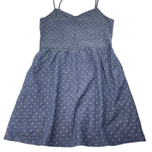 Load image into Gallery viewer, Girls Just Jeans, lined lightweight cotton summer dress, EUC, size 14, L: 73cm