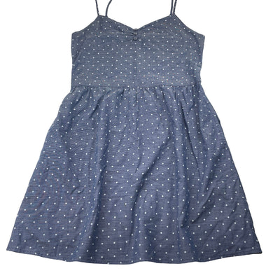 Girls Just Jeans, lined lightweight cotton summer dress, EUC, size 14, L: 73cm