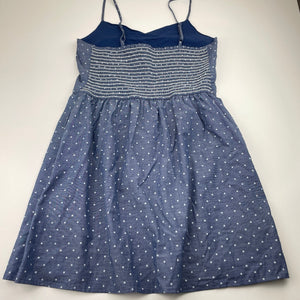 Girls Just Jeans, lined lightweight cotton summer dress, EUC, size 14, L: 73cm