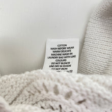Load image into Gallery viewer, Girls Target, knitted cotton longline cardigan, L: 70cm, EUC, size 12,  