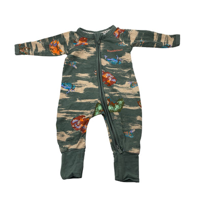 Unisex Bonds, zip Wondersuit / zippy / romper, EUC, size 0000,  