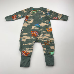 Unisex Bonds, zip Wondersuit / zippy / romper, EUC, size 0000,  