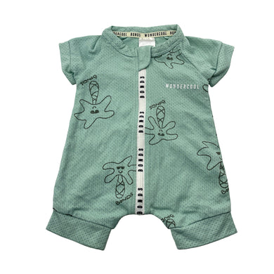 Unisex Bonds, WONDERCOOL zip Wonder / zippy / romper, EUC, size 00000,  