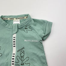 Load image into Gallery viewer, Unisex Bonds, WONDERCOOL zip Wonder / zippy / romper, EUC, size 00000,  
