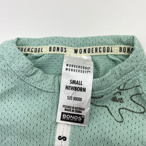 Unisex Bonds, WONDERCOOL zip Wonder / zippy / romper, EUC, size 00000,  