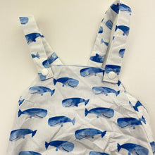 Load image into Gallery viewer, Unisex lightweight, summer romper, whales, EUC, size 00,  