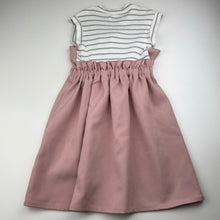 Load image into Gallery viewer, Girls Aurora Moon, spliced sleeveless dress, EUC, size 6, L: 60cm
