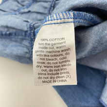Load image into Gallery viewer, Girls Funky Babe, lightweight chambray cotton dress, EUC, size 5, L: 56cm