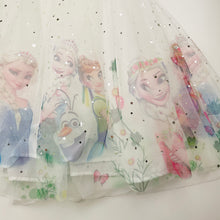 Load image into Gallery viewer, Girls Rabity, Disney Frozen tulle party dress, EUC, size 5, L: 60cm