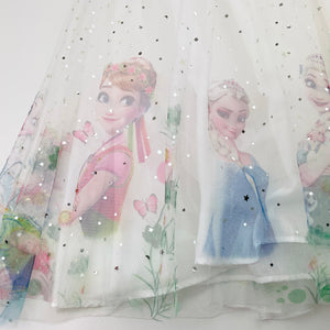 Girls Rabity, Disney Frozen tulle party dress, EUC, size 5, L: 60cm