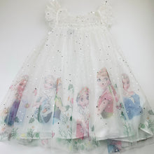 Load image into Gallery viewer, Girls Rabity, Disney Frozen tulle party dress, EUC, size 5, L: 60cm