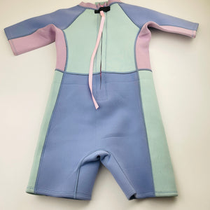 Girls Cotton On, 2mm springsuit, short sleeve/leg wetsuit, GUC, size 9-10,  