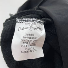 Load image into Gallery viewer, Girls Costume Gallery, black sequin dance jumpsuit / outfit, EUC, size 4-6,  