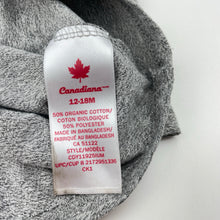 Load image into Gallery viewer, Unisex Canadiana, organic cotton blend tee / top, Canada, EUC, size 1,  