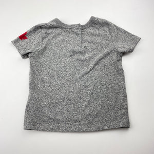 Unisex Canadiana, organic cotton blend tee / top, Canada, EUC, size 1,  