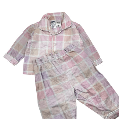 Girls Anko, flannel cotton winter pyjamas, GUC, size 0,  