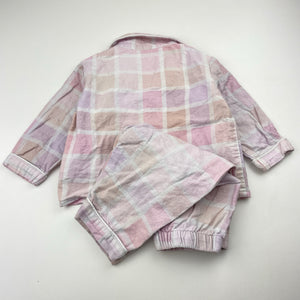 Girls Anko, flannel cotton winter pyjamas, GUC, size 0,  