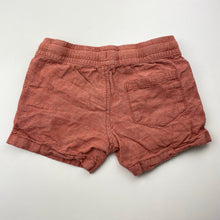 Load image into Gallery viewer, Boys Target, linen / cotton shorts, elasticated, GUC, size 2,  