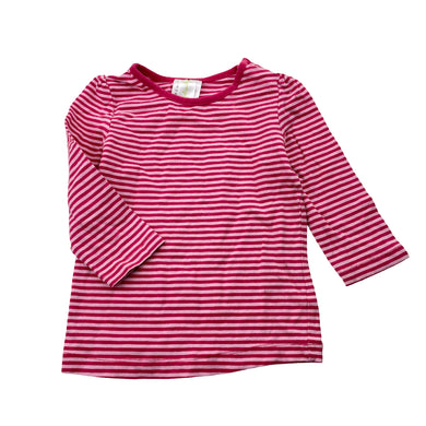 Girls Dymples, striped stretchy long sleeve top, FUC, size 1,  