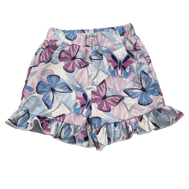 Girls SHEIN, lightweight shorts, elasticated, butterflies, EUC, size 3,  