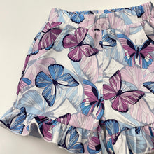 Load image into Gallery viewer, Girls SHEIN, lightweight shorts, elasticated, butterflies, EUC, size 3,  