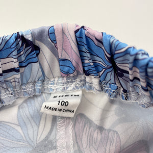 Girls SHEIN, lightweight shorts, elasticated, butterflies, EUC, size 3,  