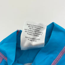 Load image into Gallery viewer, Girls Speedo, short sleeve rashie / swim top, GUC, size 1,  