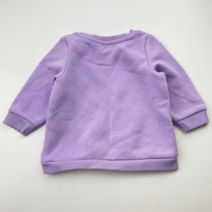 Girls Dymples, fleece-lined sweater / jumper, EUC, size 00,  