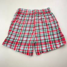 Load image into Gallery viewer, Boys Milkshake, cotton Christmas pyjama shorts, wash fade, FUC, size 4,  