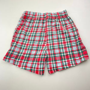 Boys Milkshake, cotton Christmas pyjama shorts, wash fade, FUC, size 4,  