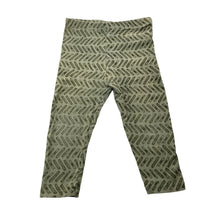 Load image into Gallery viewer, Unisex Dymples, khaki leggings / bottoms, elasticated, GUC, size 2,  