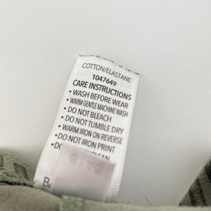 Unisex Dymples, khaki leggings / bottoms, elasticated, GUC, size 2,  