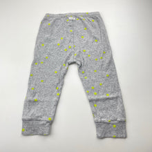 Load image into Gallery viewer, Unisex Bonds, grey ribbed leggings / bottoms, elasticated, EUC, size 2,  