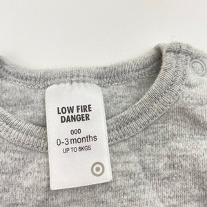 Unisex Target, cotton coverall / romper, planet, GUC, size 000,  