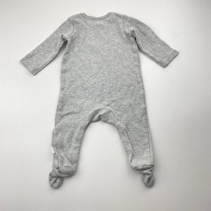 Unisex Target, cotton coverall / romper, planet, GUC, size 000,  