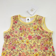 Load image into Gallery viewer, Girls Dymples, floral cotton summer romper, NEW, size 00,  