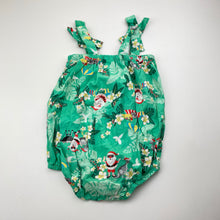 Load image into Gallery viewer, Girls Baby Berry, lightweight cotton Christmas romper, EUC, size 0,  
