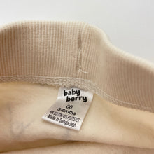 Load image into Gallery viewer, Unisex Baby Berry, fleece-lined pants / bottoms, elasticated, EUC, size 00,  