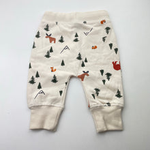 Load image into Gallery viewer, Unisex Baby Berry, fleece-lined pants / bottoms, elasticated, EUC, size 00,  