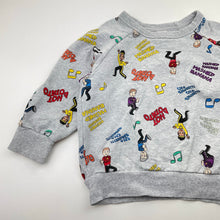 Load image into Gallery viewer, Unisex Bonds, x The Wiggles Hot Potato Soft Threads Pullover, GUC, size 4,  