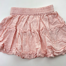 Load image into Gallery viewer, Girls Anko, pink viscose / cotton / linen skirt, elasticated, EUC, size 5,  