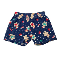 Load image into Gallery viewer, Unisex Lily &amp; Dan, cotton Christmas pyjama shorts, wash fade, FUC, size 6,  