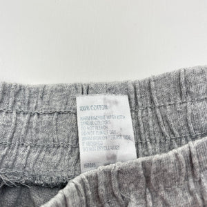 Girls Anko, grey marle cotton shorts, elasticated, GUC, size 12,  